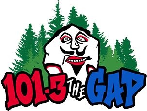 101.3 The Gap Radio CKWO Logo